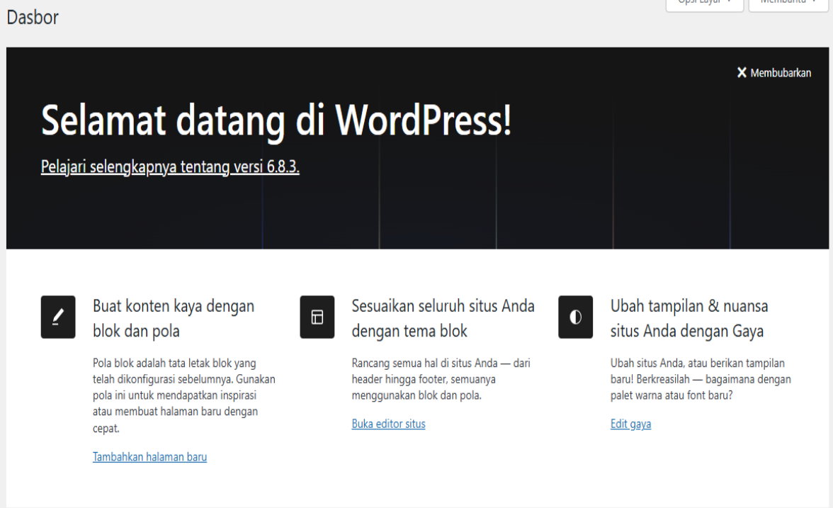 Memulai Kekuatan Kreativitas Dan Menikmati Teknologi WordPress